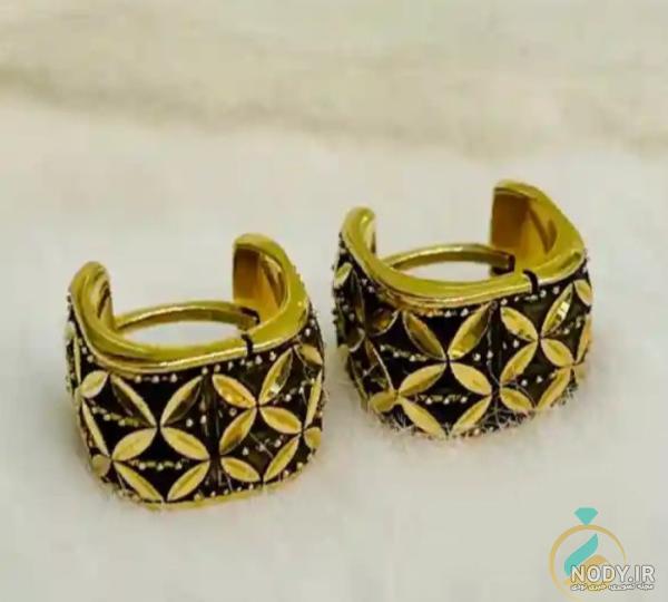 عکس گوشواره حلقه ای نوزادی عکس گوشواره حلقه ای نوزادی