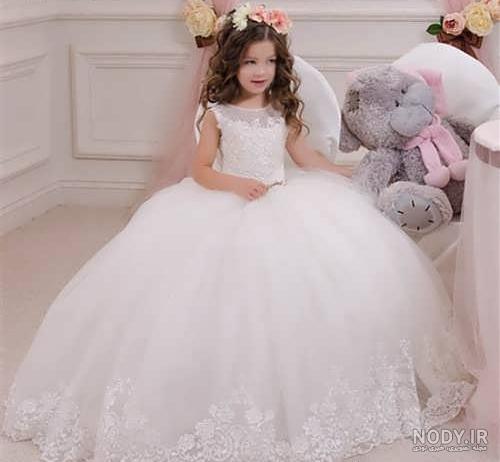 عکس لباس بچه عروس