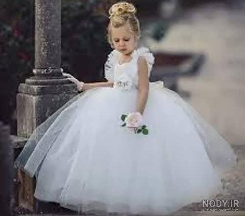 عکس لباس عروس بچه گانه دخترانه عکس لباس عروس بچه گانه دخترانه
