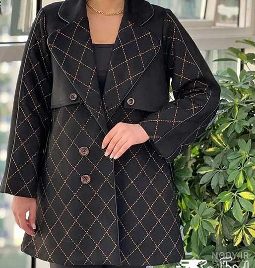 عکس پالتو زنانه مشکی