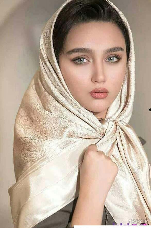 عکس دختر زیبا ایرانی ۱۷ ساله با حجاب