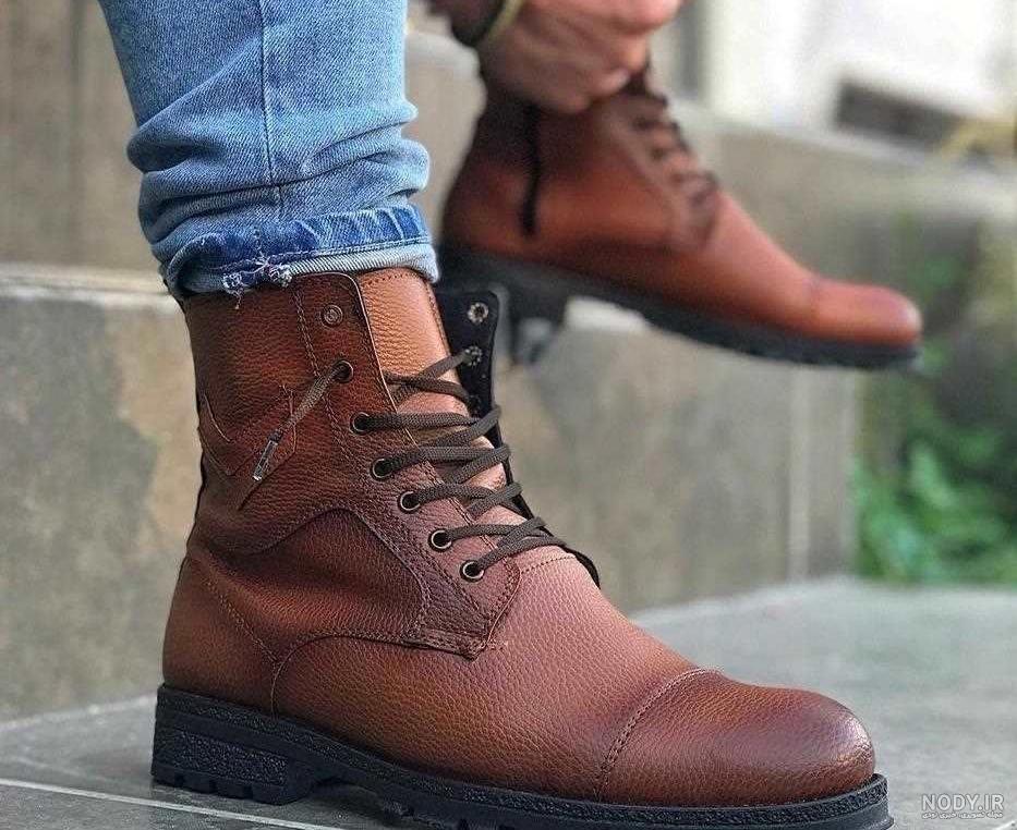 عکس نیم بوت مردانه جدید