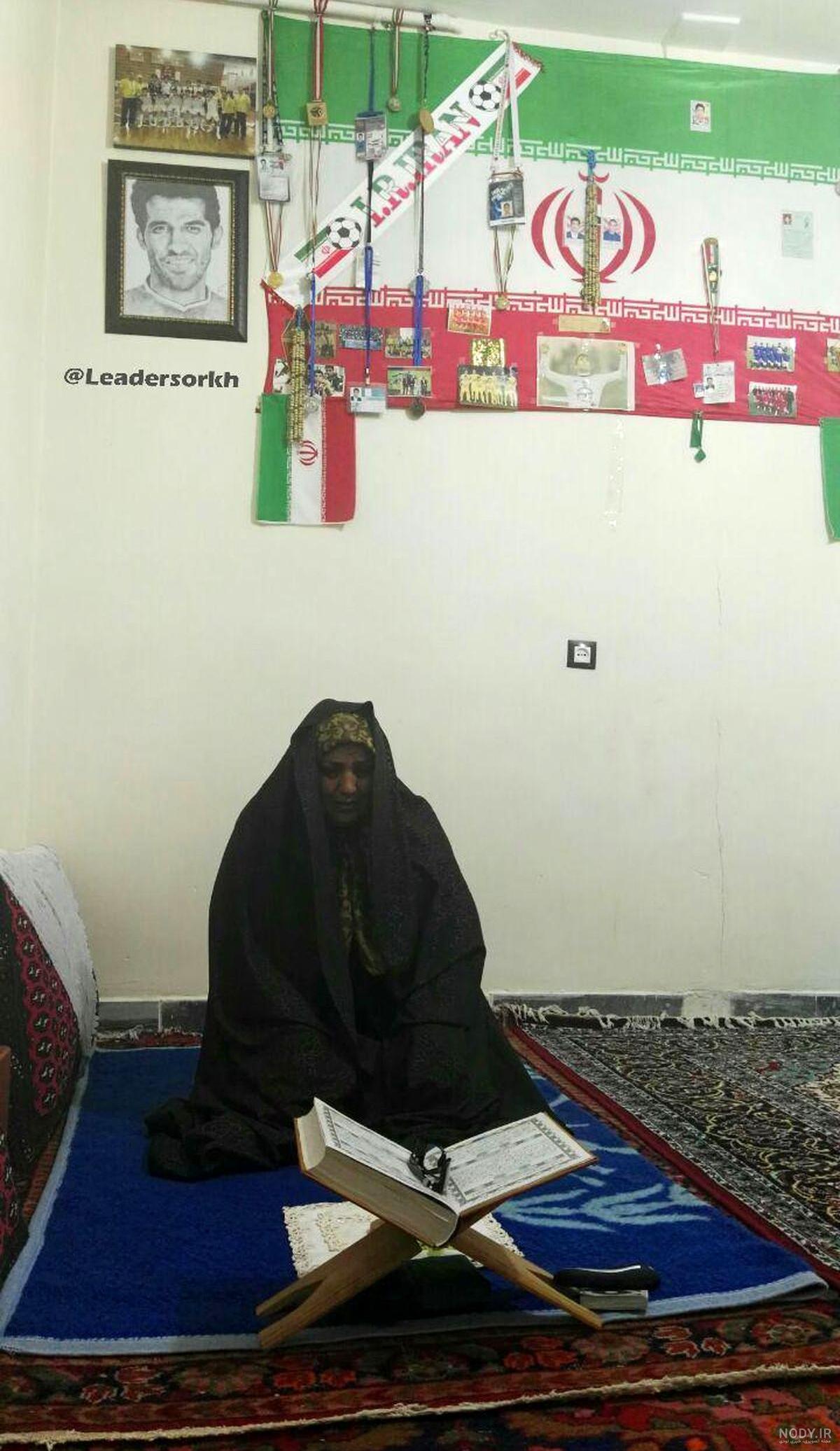 عکس مادر وحید امیری
