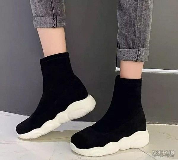 عکس کفش دخترانه جورابی