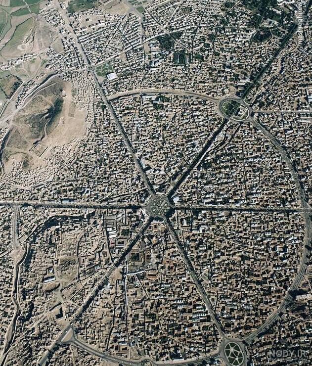 نقشه هوایی همدان سال 97 نقشه هوایی همدان سال 97