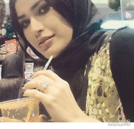 عکس دختر ایرانی با چهره معمولی