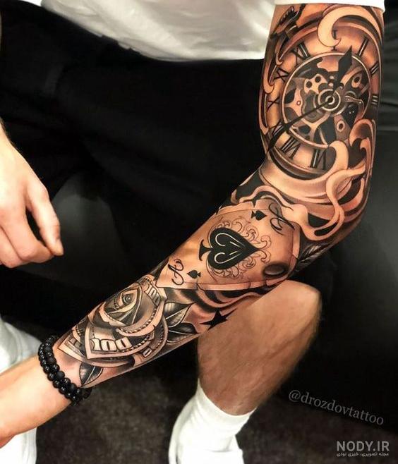 عکس تاتو نوشته روی ساعد دست عکس تاتو نوشته روی ساعد دست