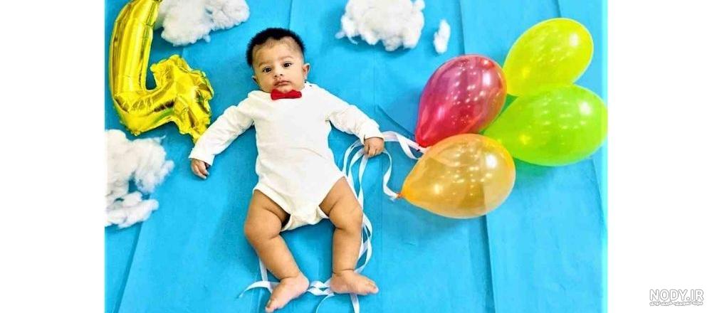 چهارماهگي نوزاد چهارماهگي نوزاد