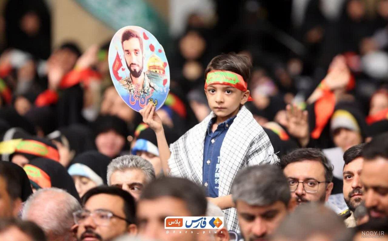 عکس پسر شهید حججی