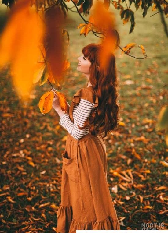 عکس پروفایل دختر پاییزی زیبا و با احساس - ستاره