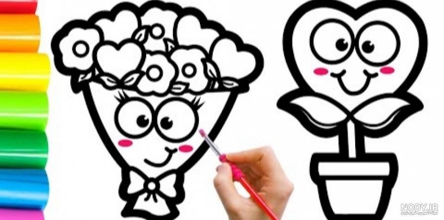 آموزش نقاشی برای کودکان‌‌ - نقاشی عنکبوت