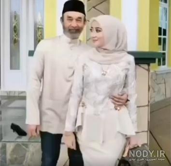 عکس های فائزه شریف و همسرش