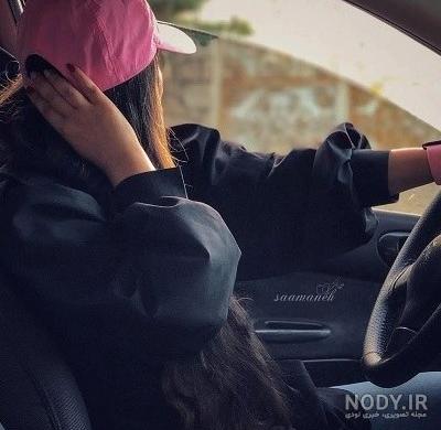عکس گاو پشت فرمون