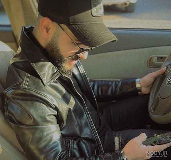 عکس پسر لاکچری با ماشین - عکس نودی