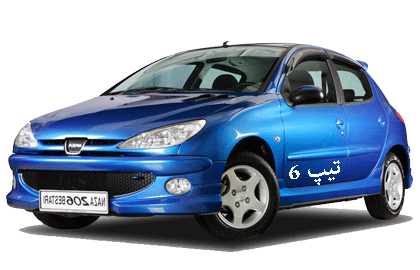 خودرو پژو 206 تیپ 6 اتوماتیک سال 1395 - بس مارک
