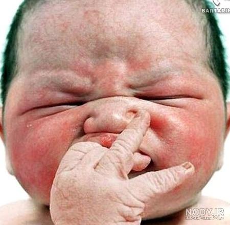 عکس دختر نوزاد زشت عکس دختر نوزاد زشت