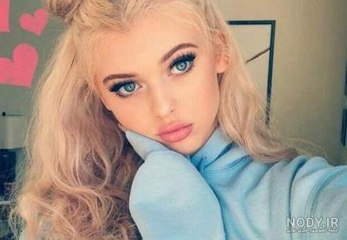 عکس دختر چشم سبز ابی - عکس نودی