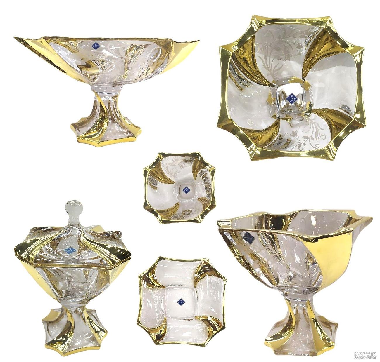 عکس ظروف گل سرخی