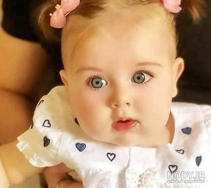 عکس های نوزاد دختر بامزه