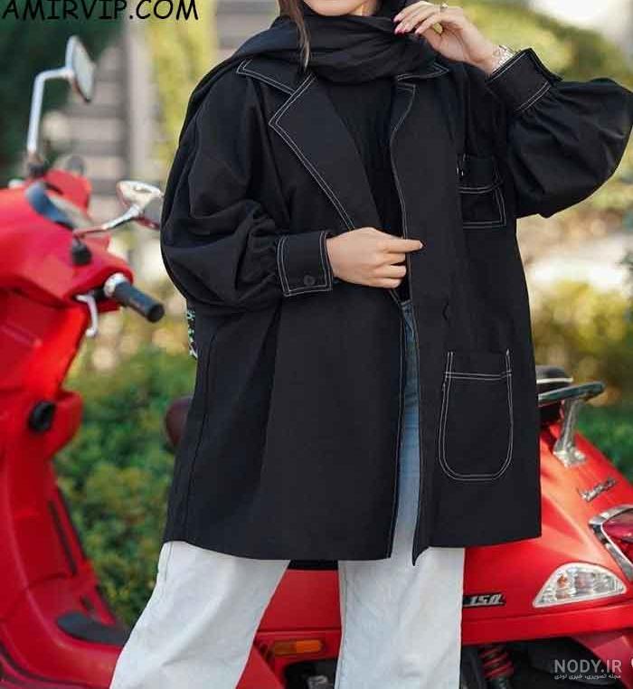 55 مدل مانتو ژاکارد 🧥 جدیدترین مدل های 2023 | دایان شاپ