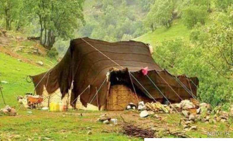 عکس سیاه چادر عشایر