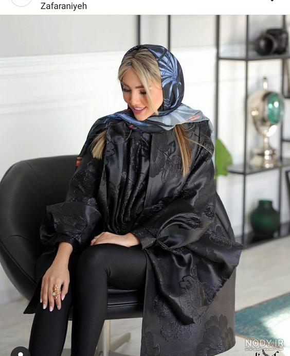 مدل مانتو با پارچه ژاکارد - پرانا