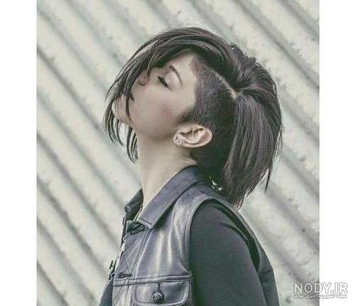 عکس خفن عکس دختر مو کوتاه مشکی برای پروفایل