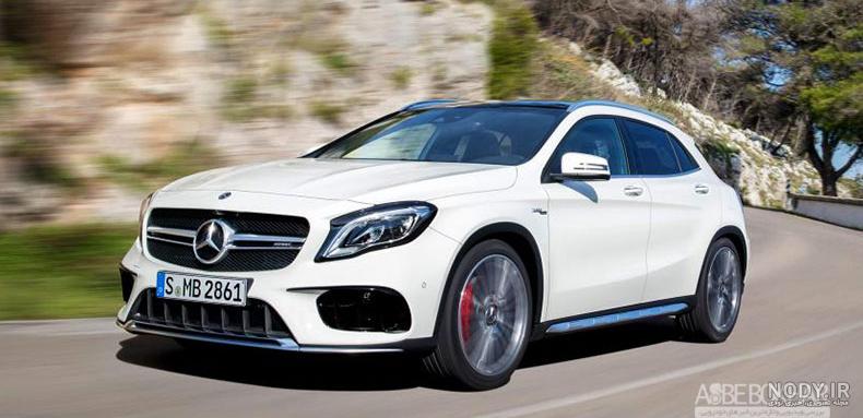 بررسی مرسدس AMG GLA 45 هاچ بکی در لباس کراس اوور | اسب بخار | مرجع ...