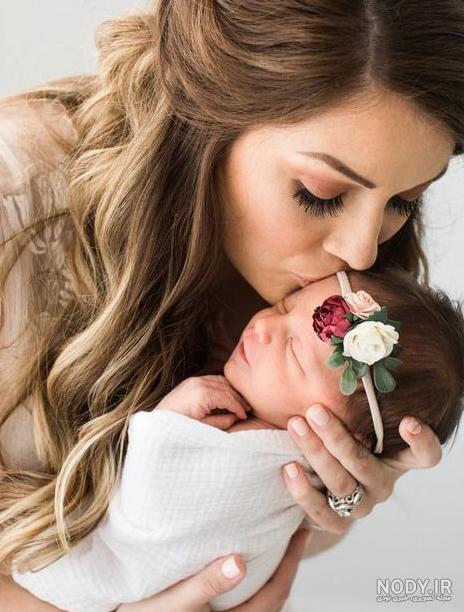 عکس مادر و نوزاد برای پروفایل