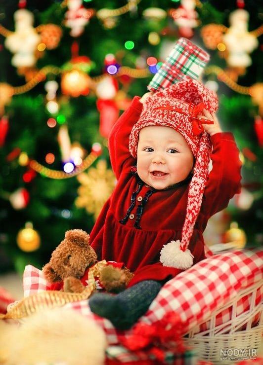 عکس کودک کریسمس
