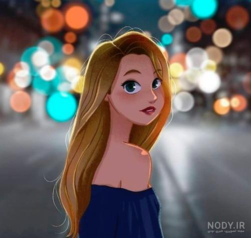 عکس دخترانه فانتزی از پشت ❤️ [ بهترین تصاویر ]