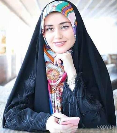 عکس دختر محجبه با روسری عکس دختر محجبه با روسری