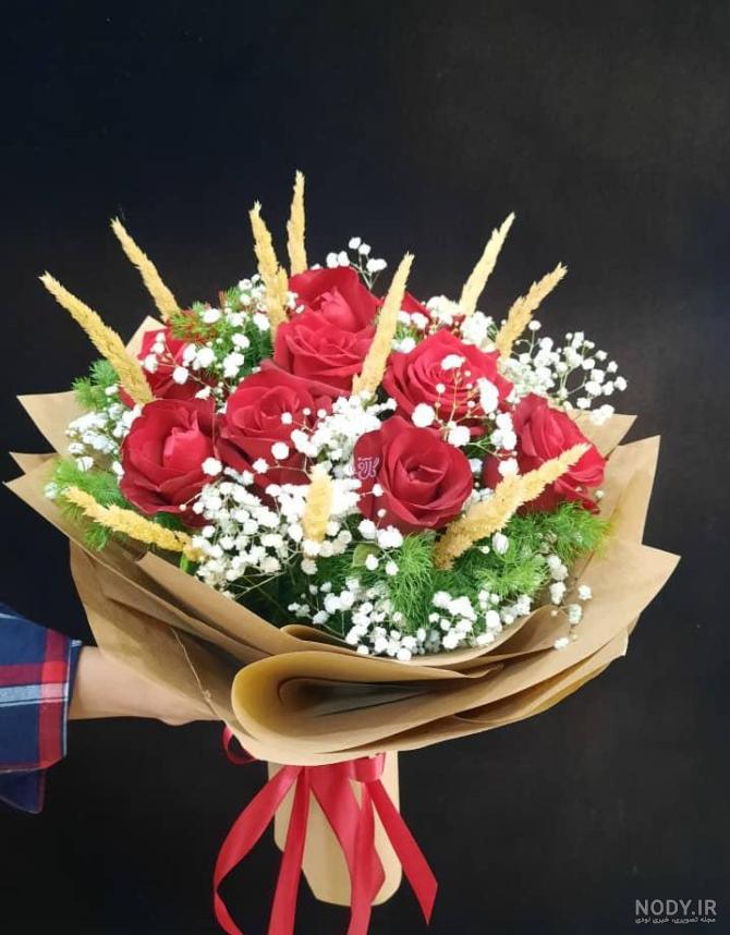 عکس روز پدر با گل - عکس نودی