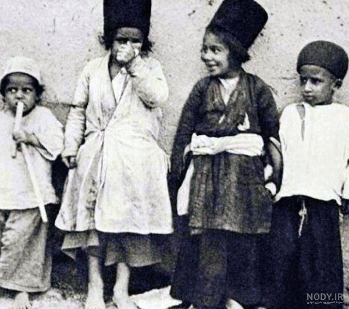عکس/ نوزاد قنداق پیچ قاجاری