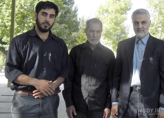 عکس برادر شهید حاج قاسم سلیمانی