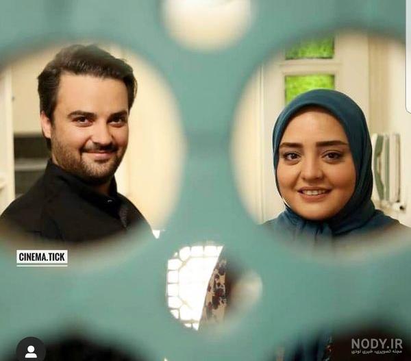 عکس برادر نرگس محمدی