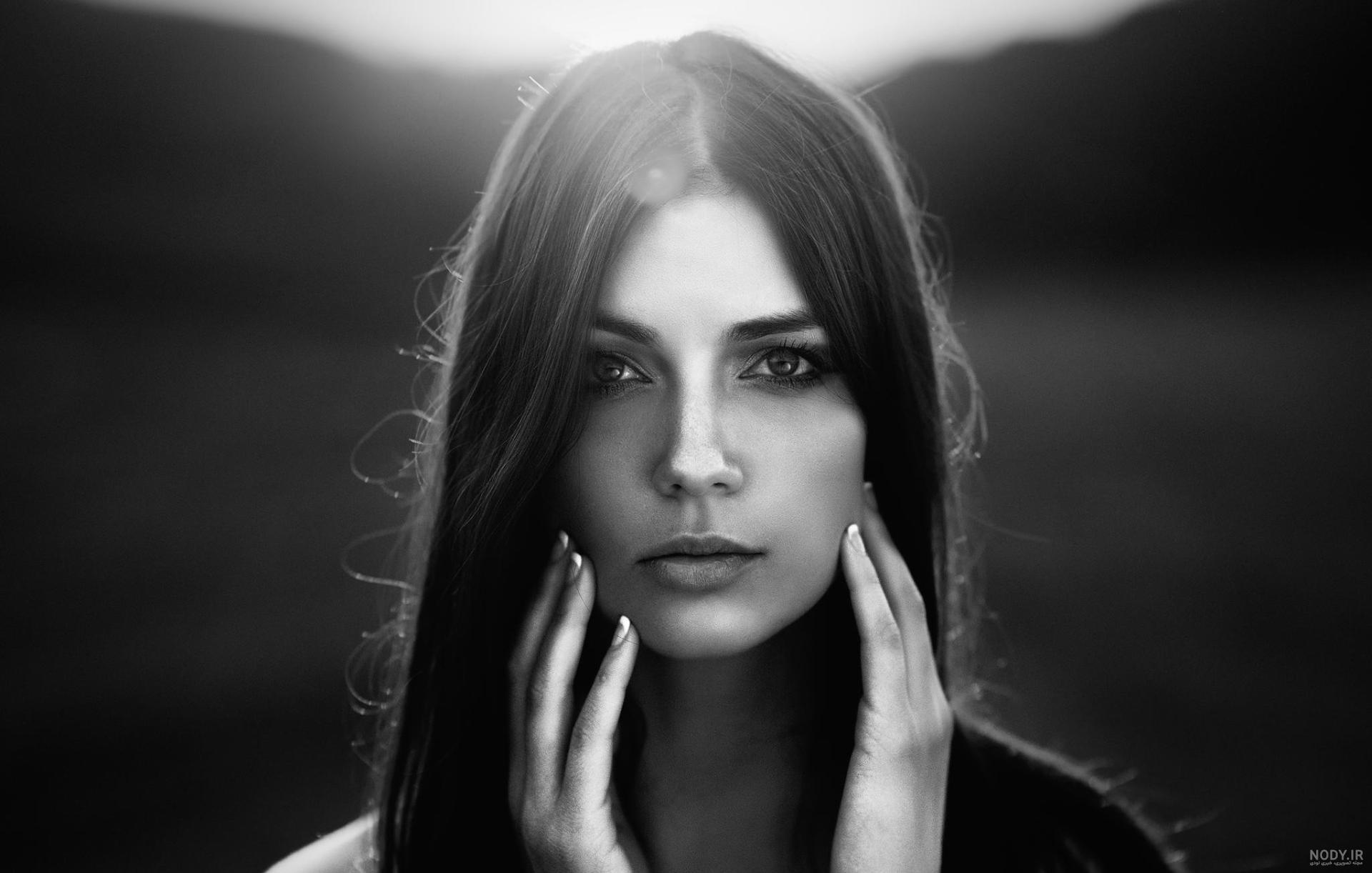 عکس دختر سفید سیاه عکس دختر سفید سیاه