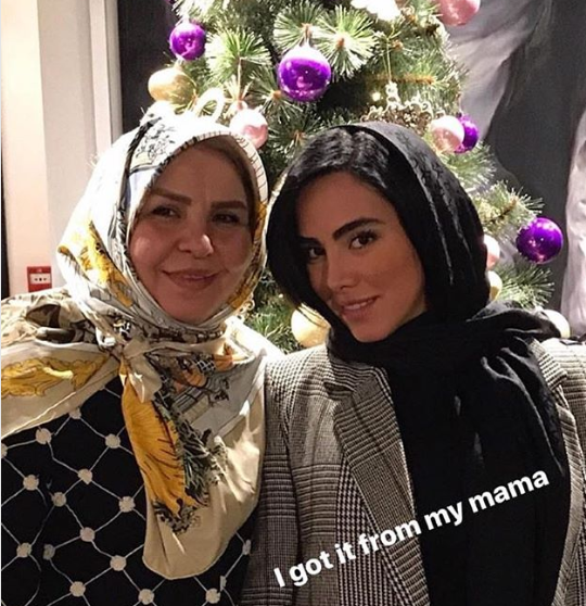 عکس مادر ساشا سبحانی
