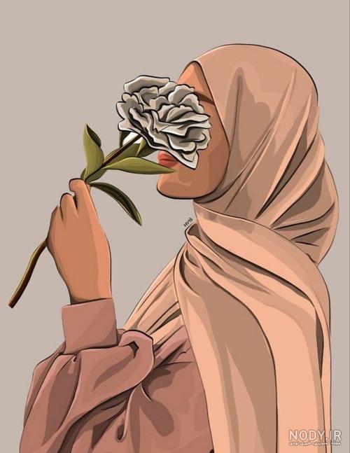 عکس دختر حجابی فانتزی عکس دختر حجابی فانتزی