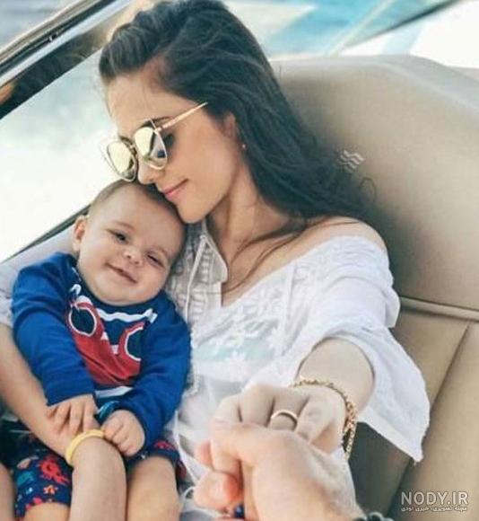 عکس پروفایل مادر پسر