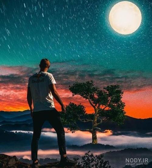 عکس پروفایل عاشقانه دونفره لب