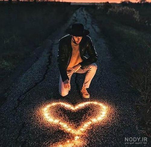 عکس پروفایل عاشقانه دونفره لب