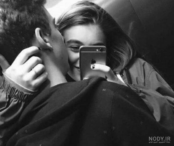 عکس پروفایل عاشقانه دونفره لب