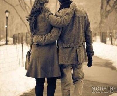 عکس پروفایل عاشقانه دونفره لب