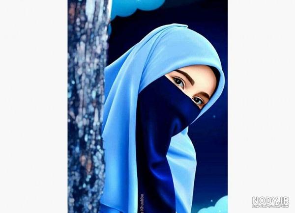 عکس اسلامی دخترانه برای پروفایل