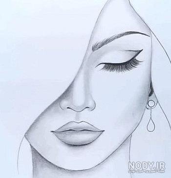 عکس دخترانه سیاه و سفید فانتزی