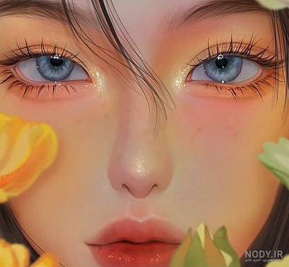 عکس های دخترانه کارتونی زیبا