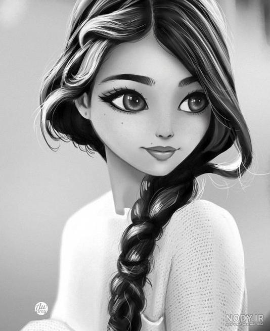 عکس پروفایل دخترونه فانتزی عروسکی با حجاب