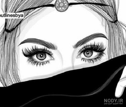عکس پروفایل سیاه سفید دخترونه | عکس سیاه سفید شاخ اینستا