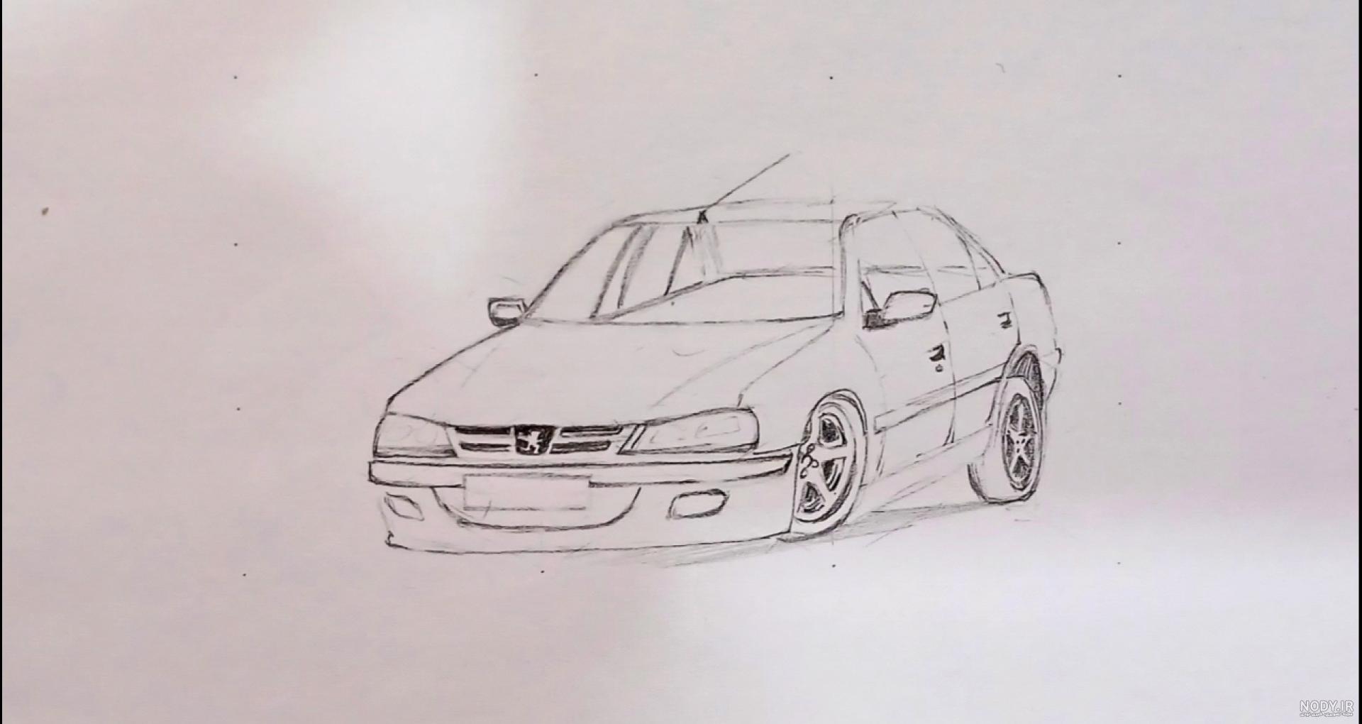 طراحی عقب پژو پارس/Drawing behind Peugeot pars طراحی عقب پژو پارس/Drawing behind Peugeot pars